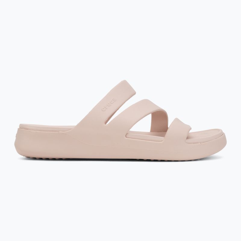 Dámske šľapky Crocs Getaway Strappy quartz 2