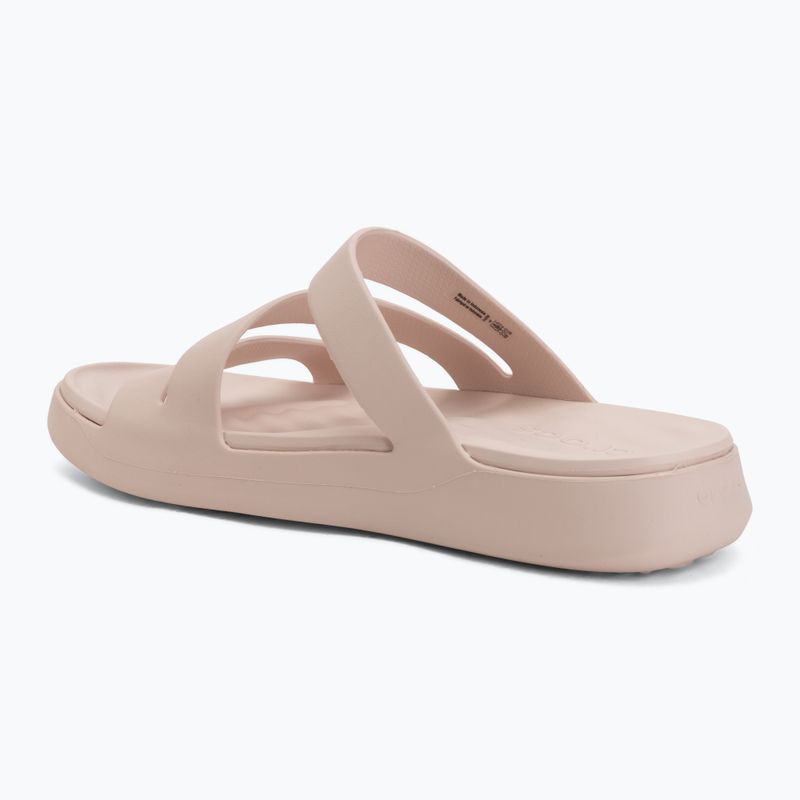 Dámske šľapky Crocs Getaway Strappy quartz 3