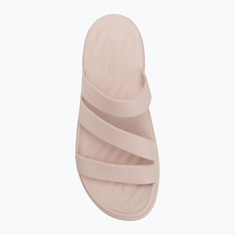 Dámske šľapky Crocs Getaway Strappy quartz 5