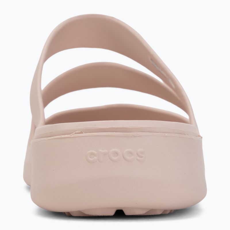 Dámske šľapky Crocs Getaway Strappy quartz 6