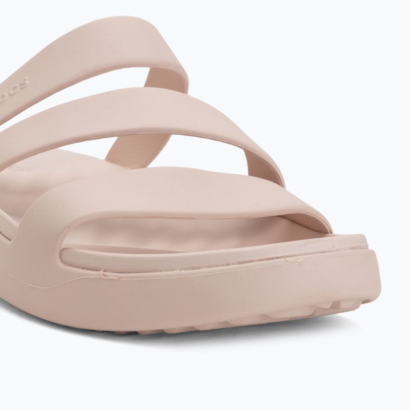 Dámske šľapky Crocs Getaway Strappy quartz 7