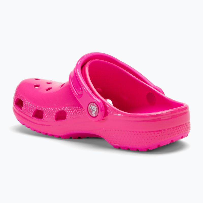 Detské šľapky Crocs Classic Neon Highlighter Clog pink crush 4