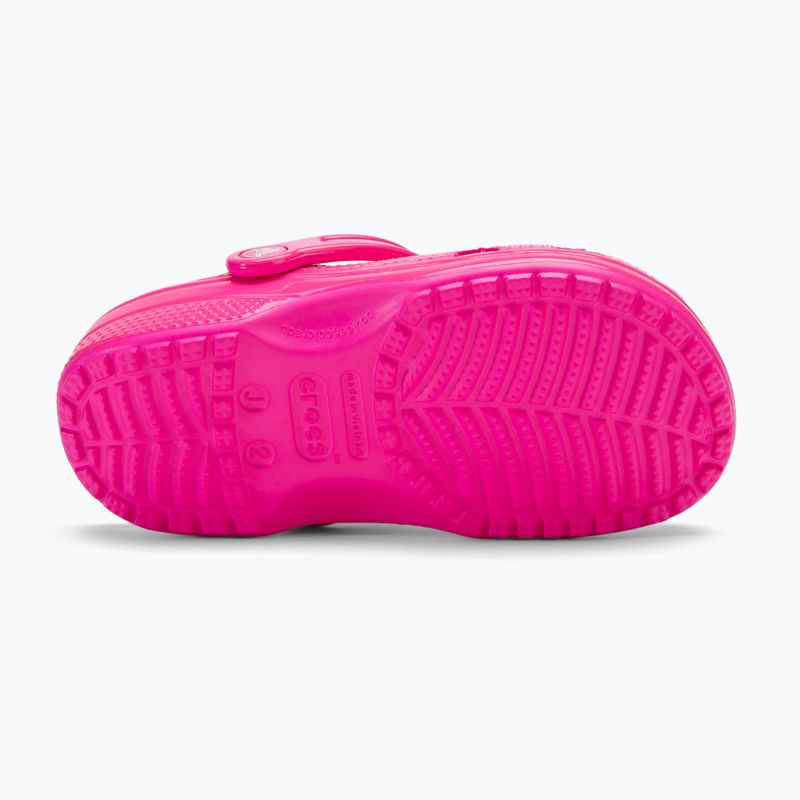 Detské šľapky Crocs Classic Neon Highlighter Clog pink crush 5