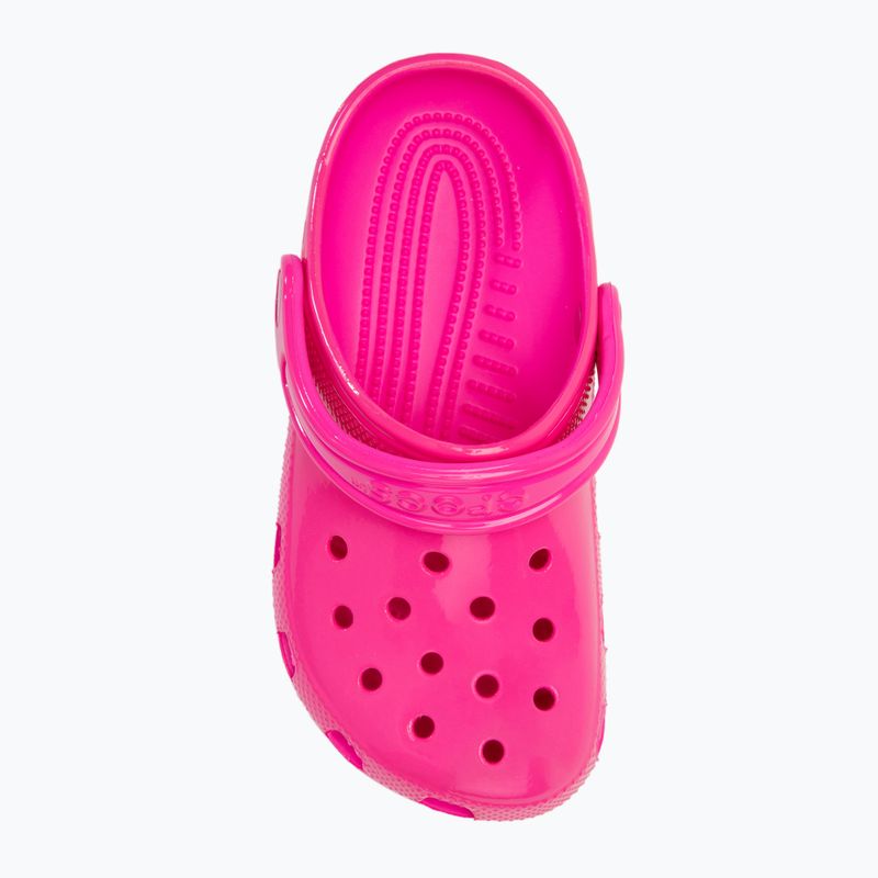 Detské šľapky Crocs Classic Neon Highlighter Clog pink crush 6