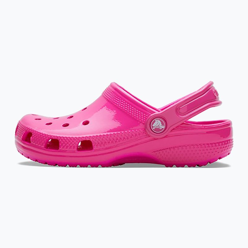 Detské šľapky Crocs Classic Neon Highlighter Clog pink crush 11