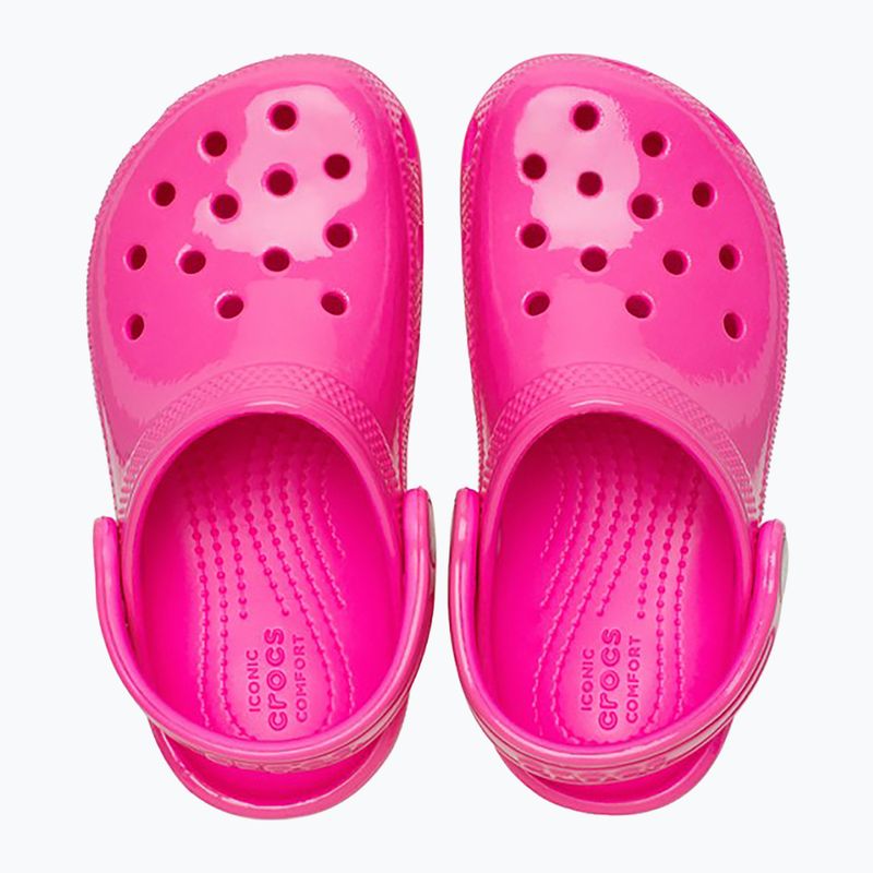 Detské šľapky Crocs Classic Neon Highlighter Clog pink crush 13