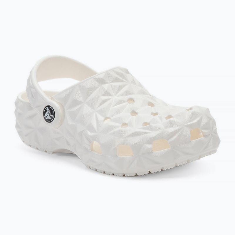 Detské šľapky Crocs Classic Geometric Clog Kids white 2