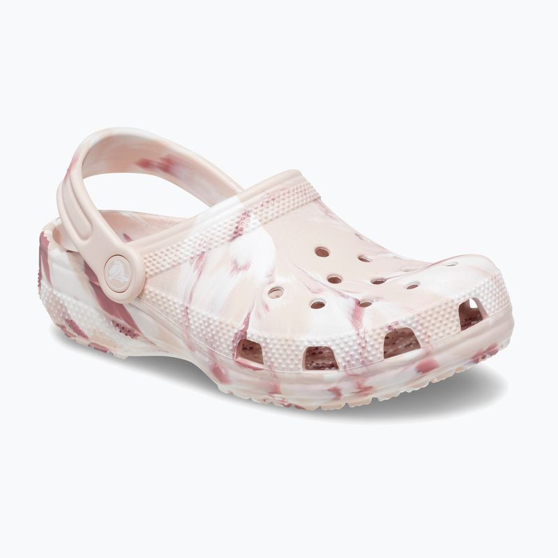 Detské šľapky Crocs Classic Marbled Clog Kids quartz/multi 9