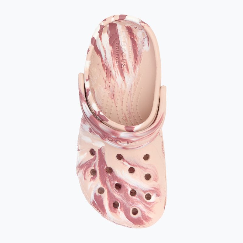 Detské šľapky Crocs Classic Marbled Clog Kids quartz/multi 6