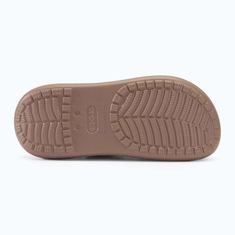 Šľapky Crocs Classic Crush Clog latte 5