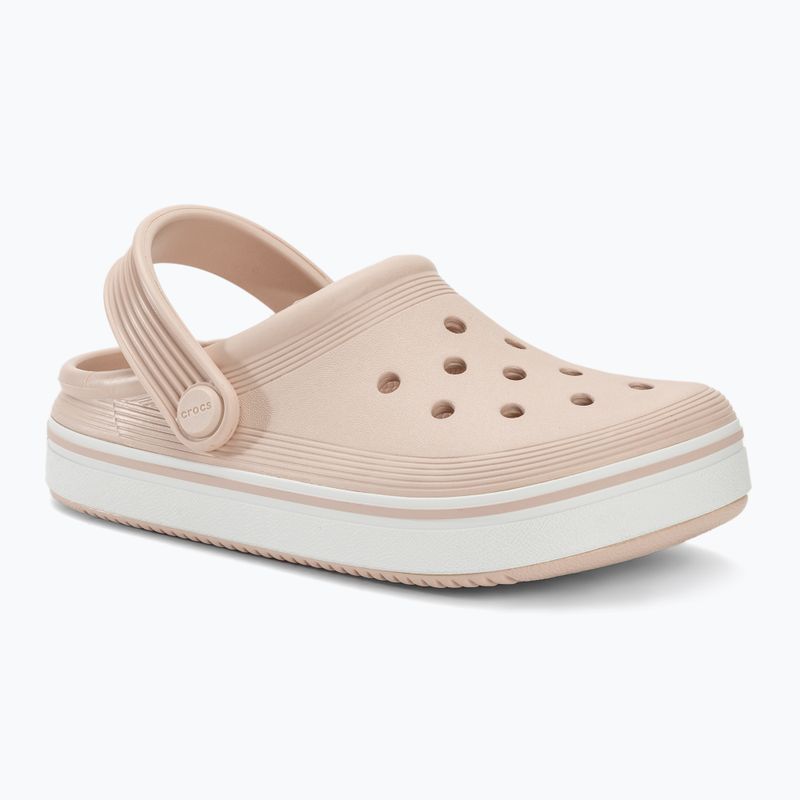 Crocs Crocband Clean Of Court Clog 208477 quartz detské žabky 2