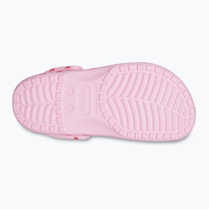 Šľapky Crocs Classic Valentines Day Clog flamingo 4