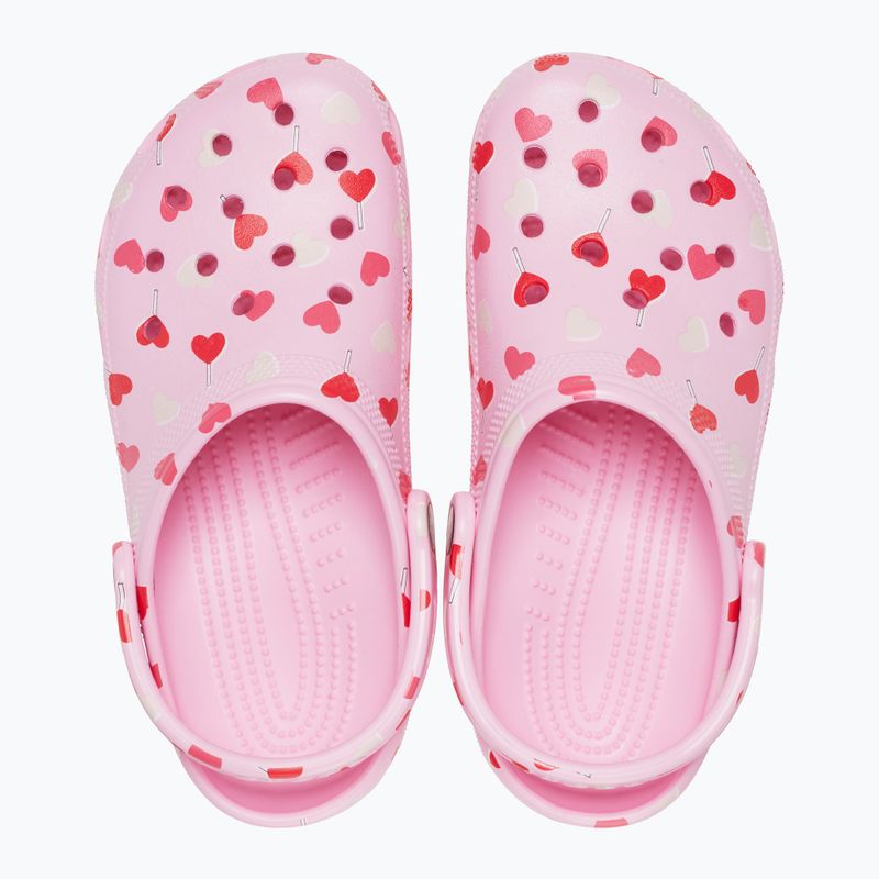 Šľapky Crocs Classic Valentines Day Clog flamingo 5