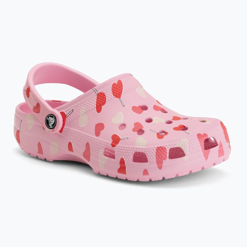 Šľapky Crocs Classic Valentines Day Clog flamingo 2