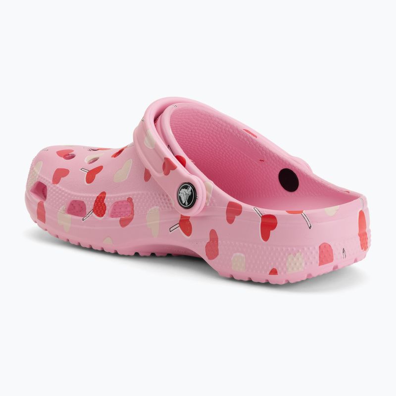 Šľapky Crocs Classic Valentines Day Clog flamingo 4