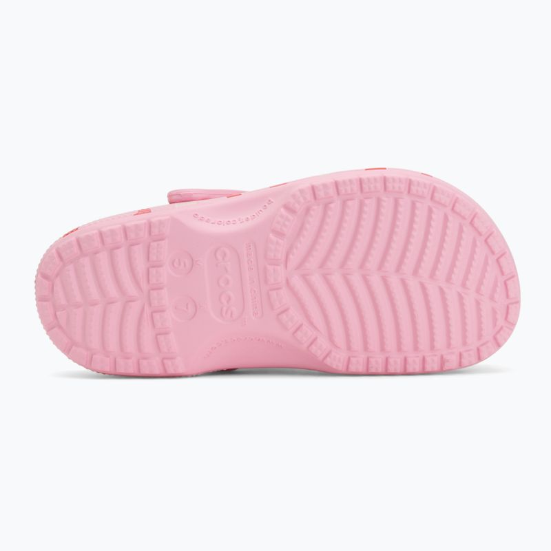 Šľapky Crocs Classic Valentines Day Clog flamingo 5