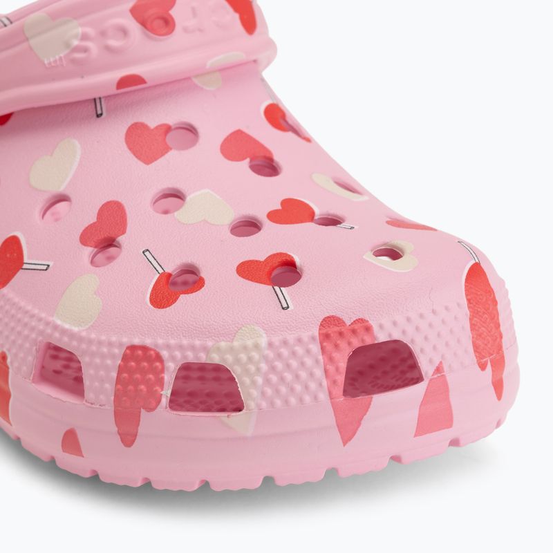 Šľapky Crocs Classic Valentines Day Clog flamingo 8