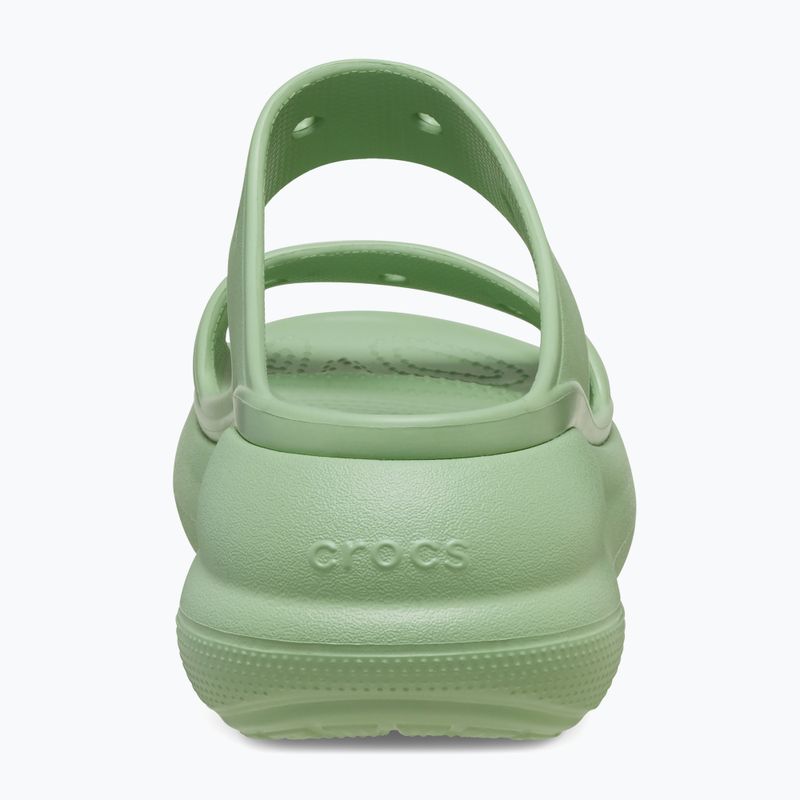 Dámske šľapky Crocs Classic Crush Sandal fair green 10