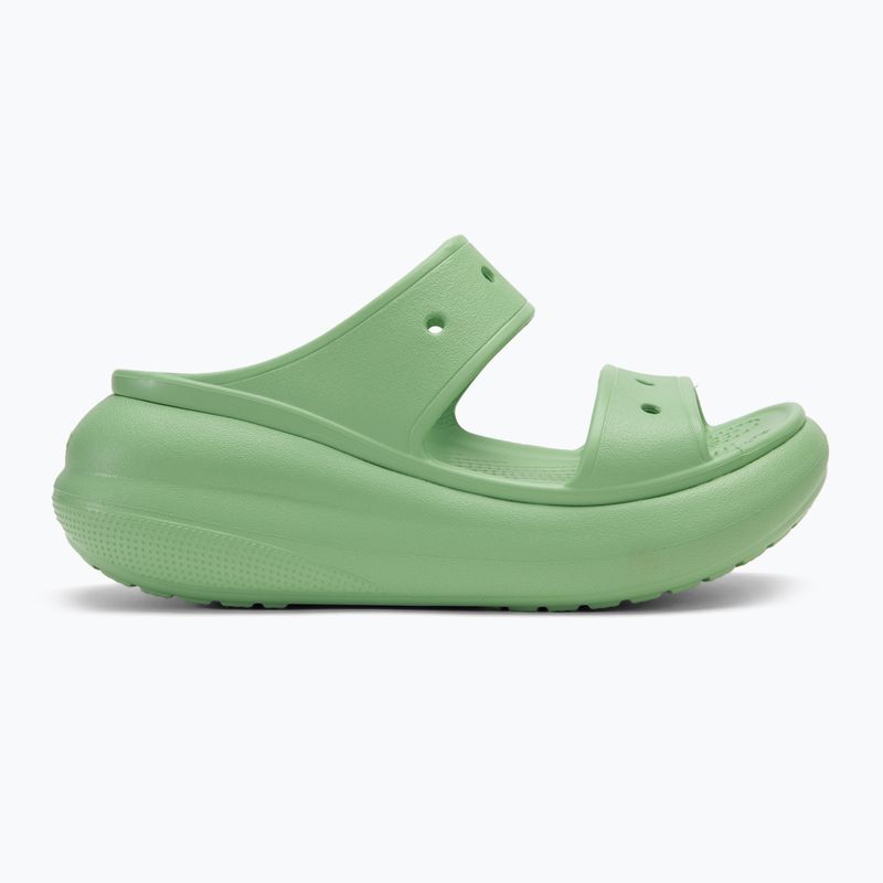 Dámske šľapky Crocs Classic Crush Sandal fair green 2