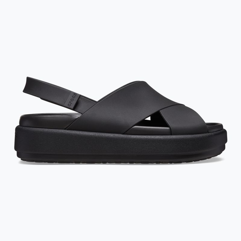 Dámske sandále Crocs Brooklyn Luxe Cross Strap black 9