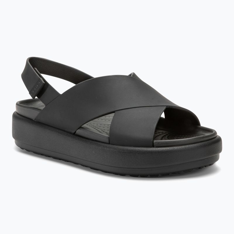 Dámske sandále Crocs Brooklyn Luxe Cross Strap black