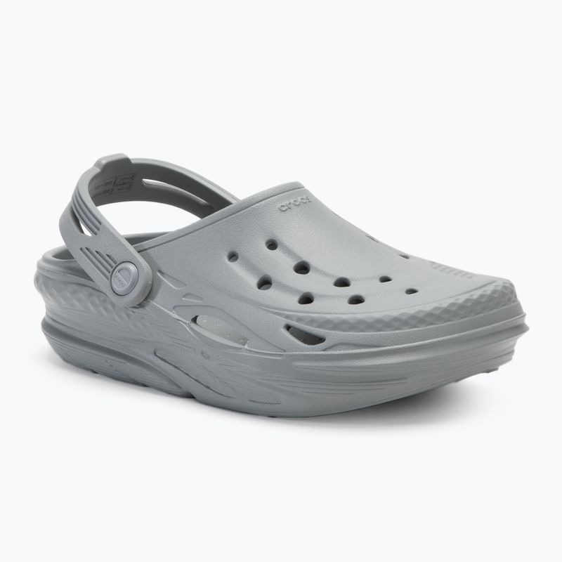 Detské šľapky Crocs Off Grid Clog Kids light grey 2