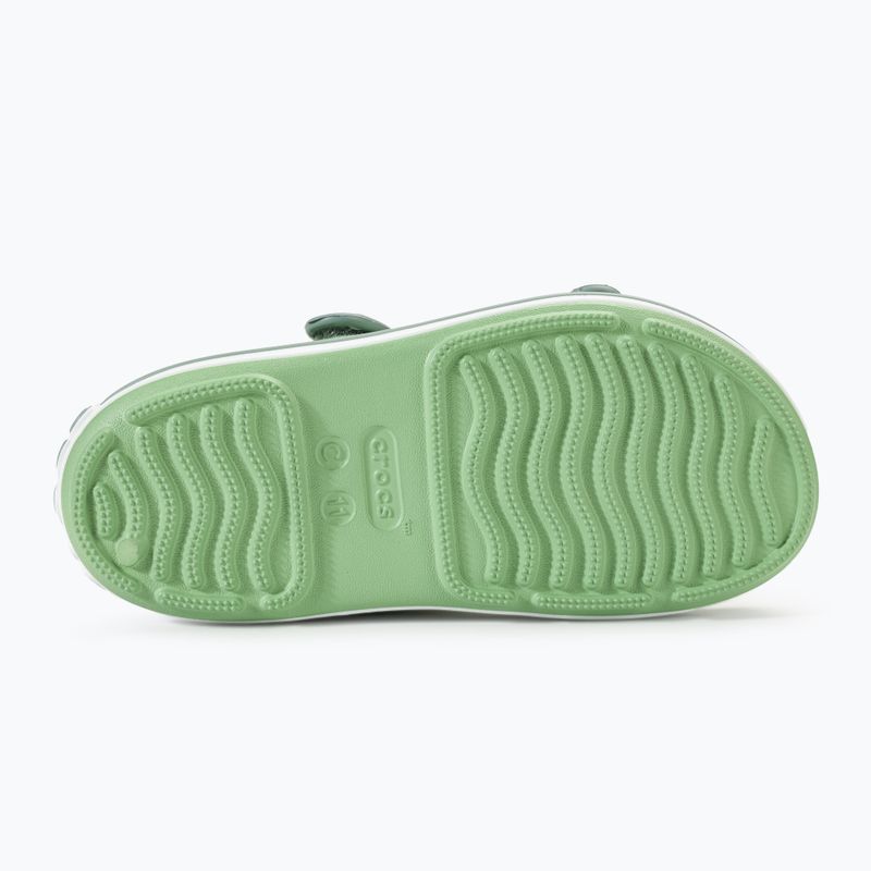 Detské sandále Crocs Crocband Cruiser Kids fair green/dusty green 4