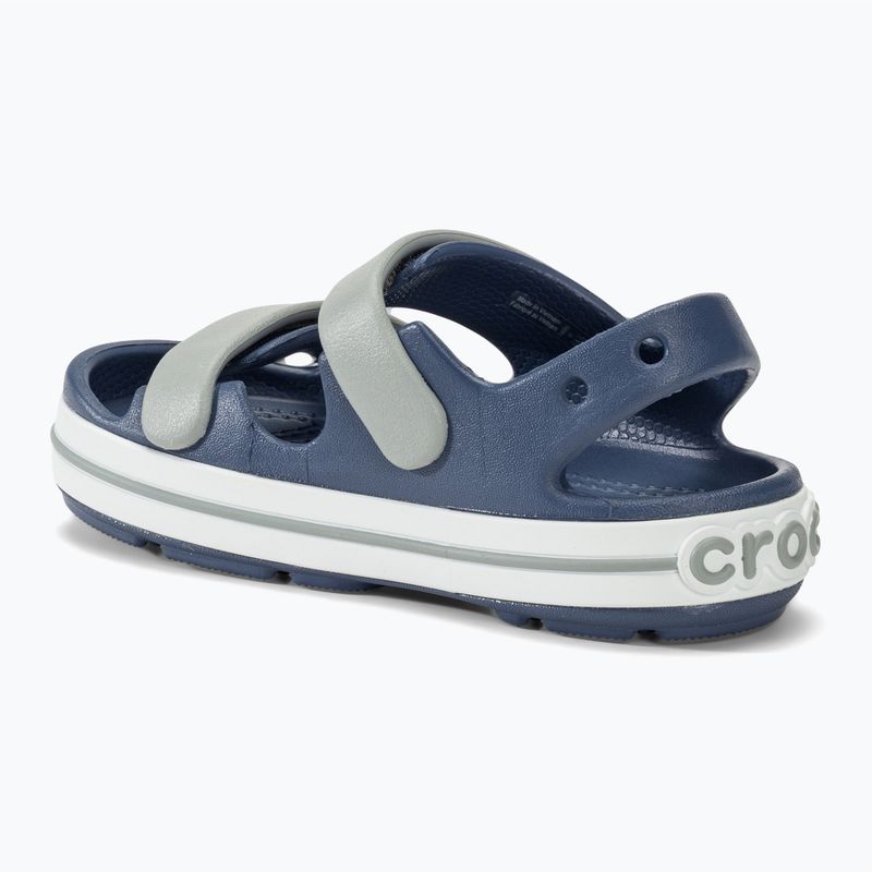 Crocs Crocband Cruiser Kids sandále bijou blue/light grey 3