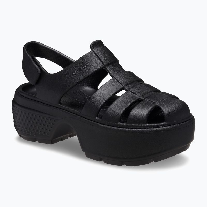 Dámské sandály Crocs Stomp Fisherman Sandal black