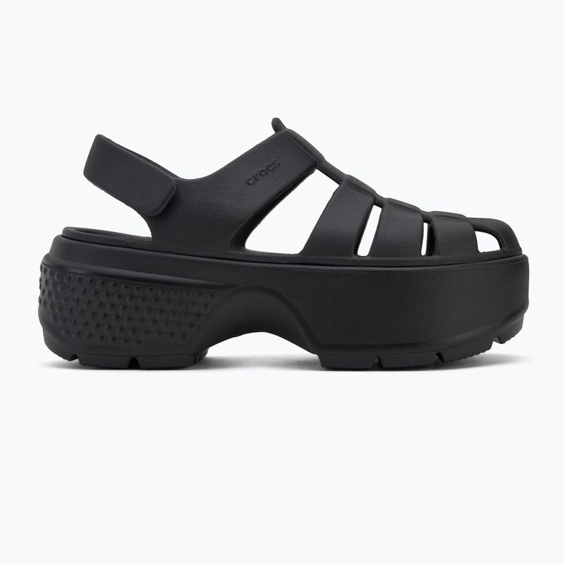 Dámské sandály Crocs Stomp Fisherman Sandal black 2