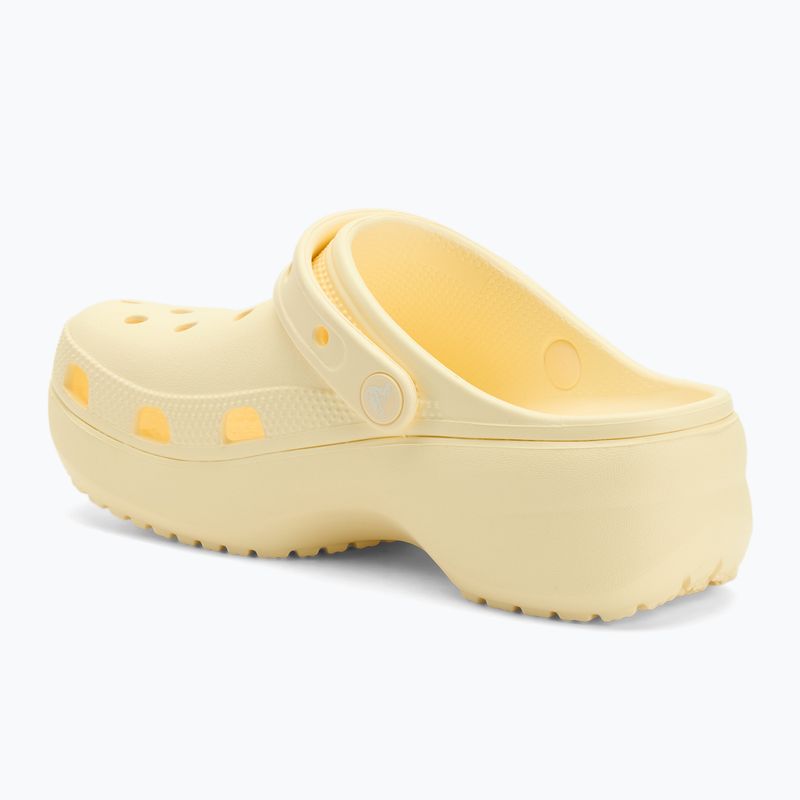 Dámske žabky Crocs Classic Platform Clog buttercream 4