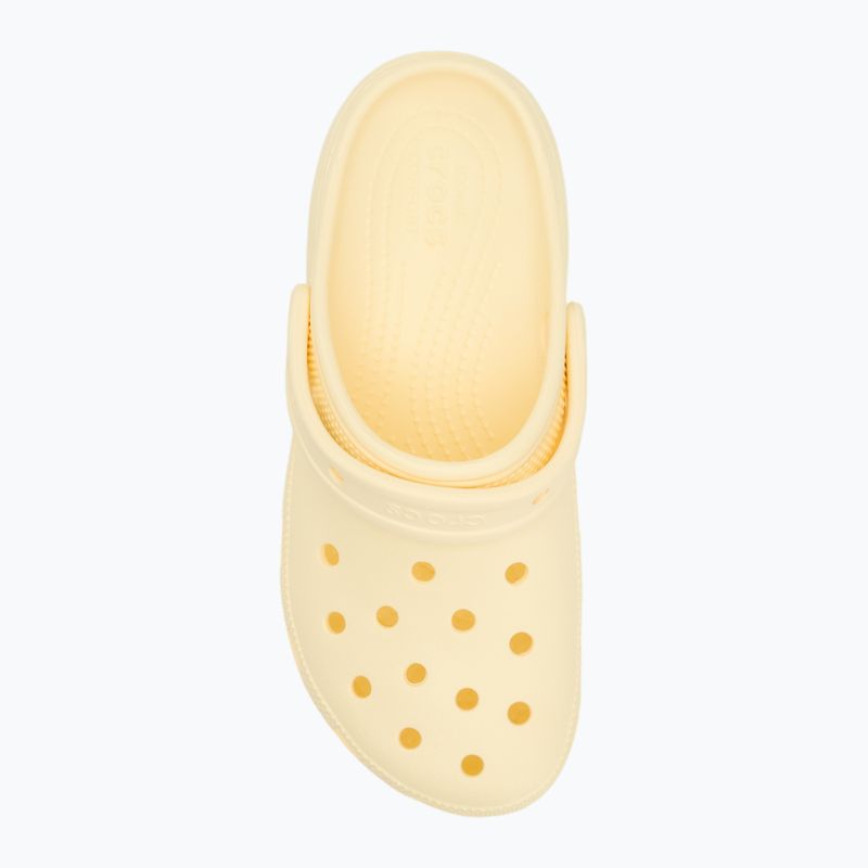 Dámske žabky Crocs Classic Platform Clog buttercream 6