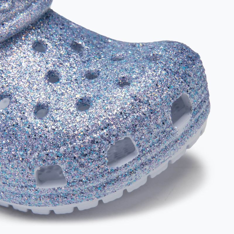 Detské šľapky Crocs Classic Glitter Clog Toddler frosted glitter 8