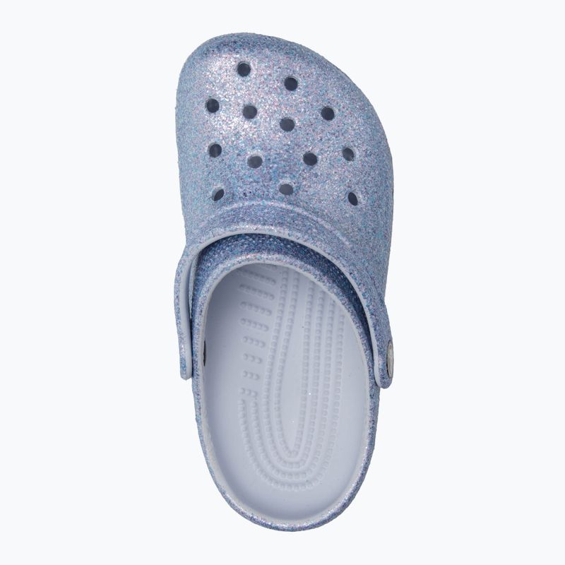 Detské šľapky Crocs Classic Glitter Clog Kids frosted glitter 6