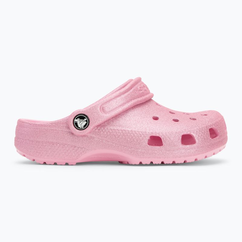 Detské nazúvaky Crocs Classic Glitter Clog Kids pink tweed glitter 3