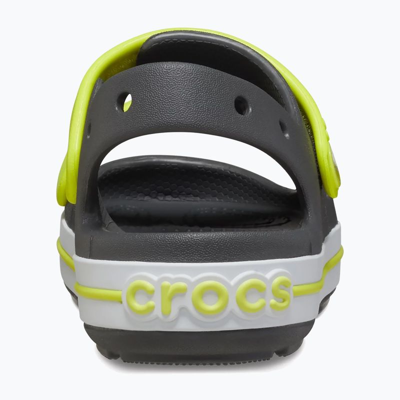 Detské sandále Crocs Crocband Cruiser slate grey/acidity 3