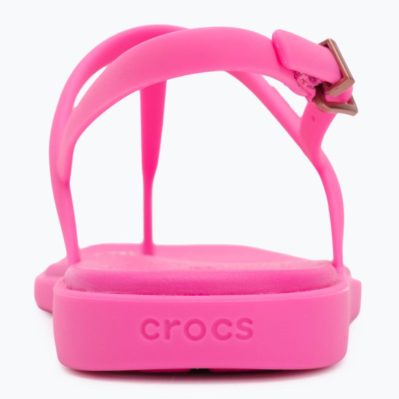 Dámske sandále Crocs Miami Thong Flip pink crush 6