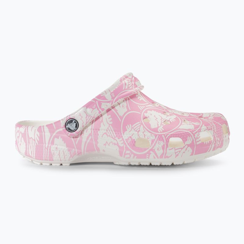 Šľapky Crocs Classic Duke Print Clog pink tweed 3