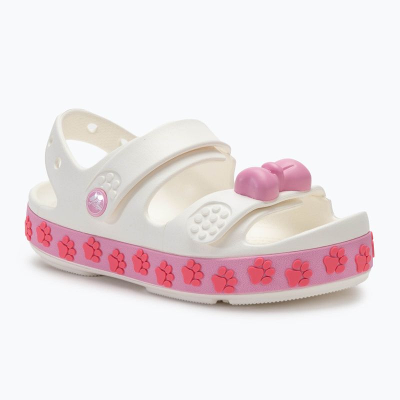 Detské sandále Crocs Crocband Cruiser Pet White/pinked