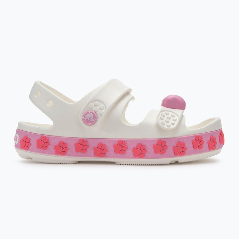 Detské sandále Crocs Crocband Cruiser Pet White/pinked 2