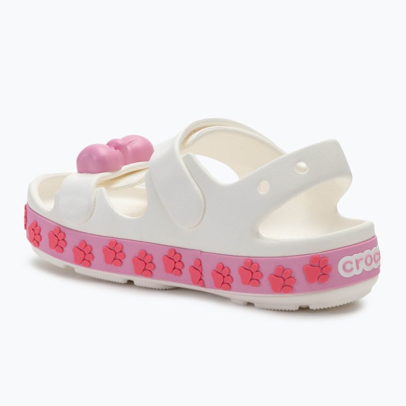 Detské sandále Crocs Crocband Cruiser Pet White/pinked 3