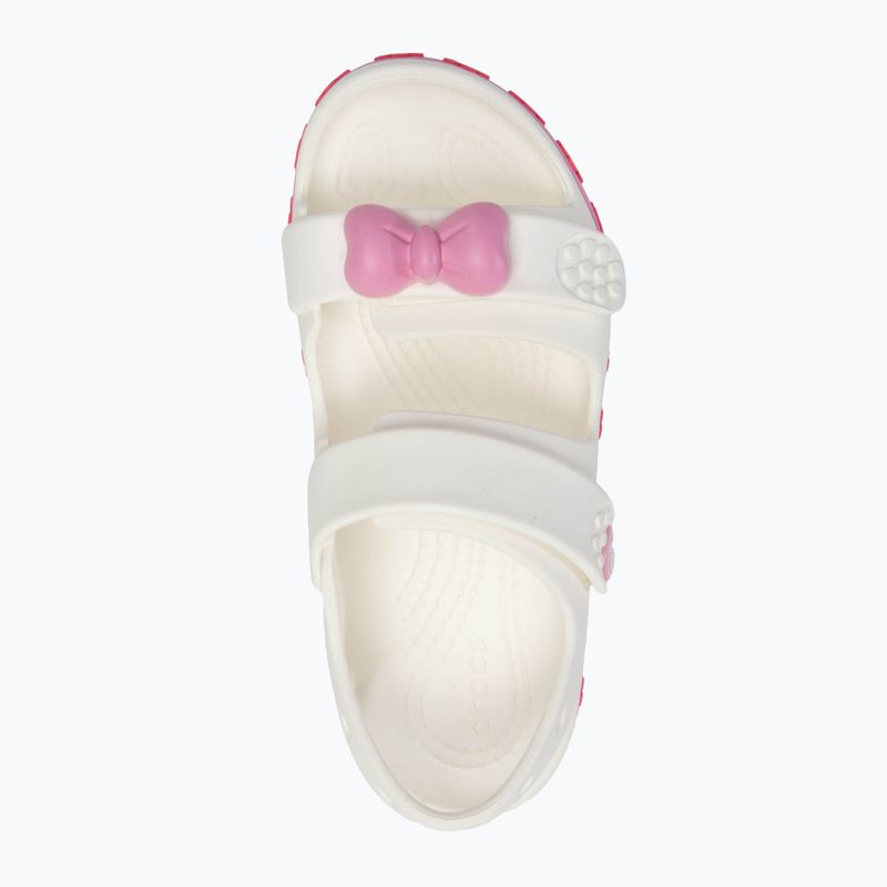 Detské sandále Crocs Crocband Cruiser Pet White/pinked 5