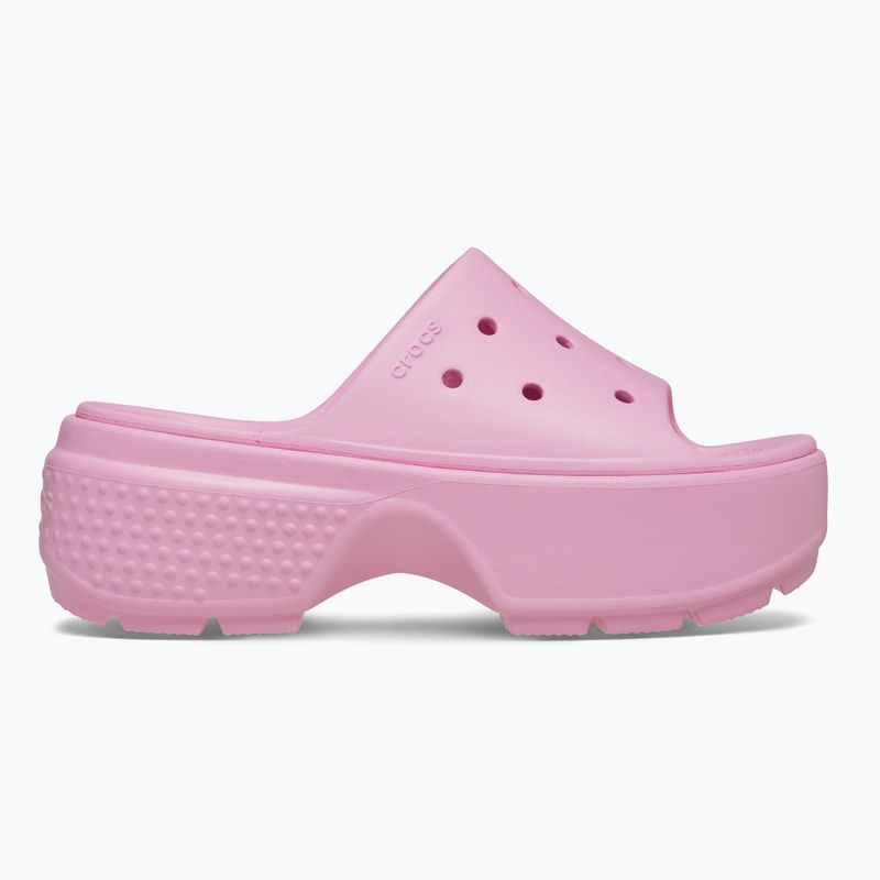 Dámske šľapky Crocs Stomp Slide pink tweed 9