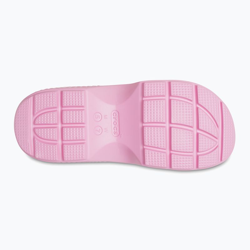 Dámske šľapky Crocs Stomp Slide pink tweed 11