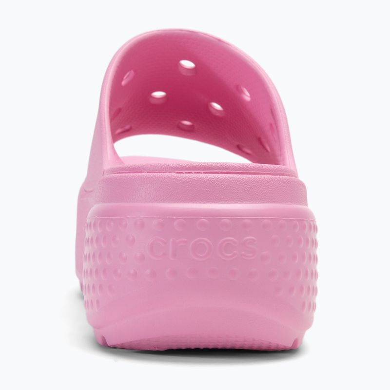 Dámske šľapky Crocs Stomp Slide pink tweed 6