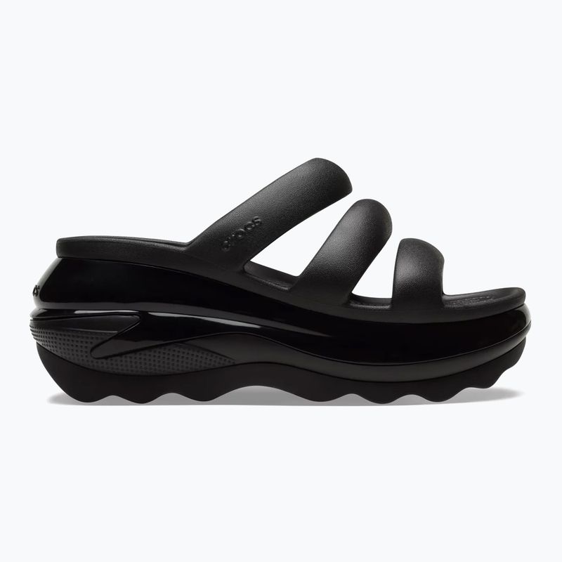 Žabky Crocs Mega Crush Triple Strap black