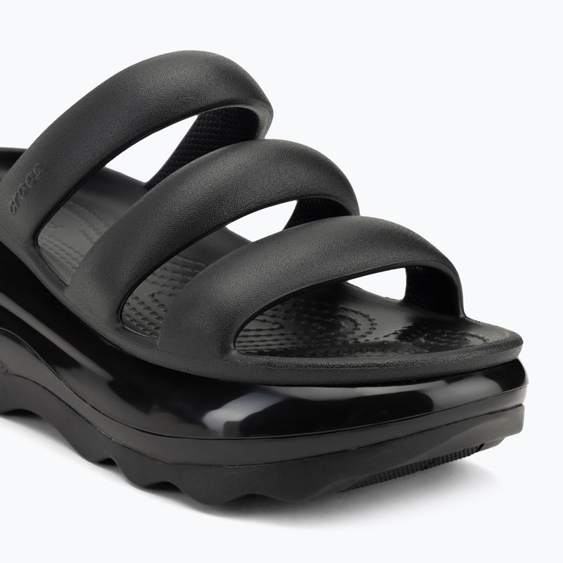 Žabky Crocs Mega Crush Triple Strap black 7