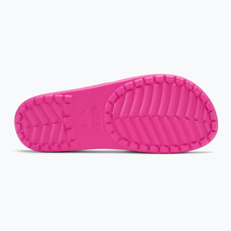 Dámske šľapky Crocs Kadee Slide electric pink 4