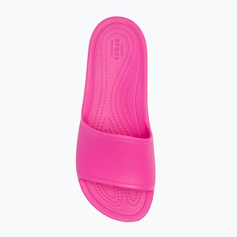 Dámske šľapky Crocs Kadee Slide electric pink 5