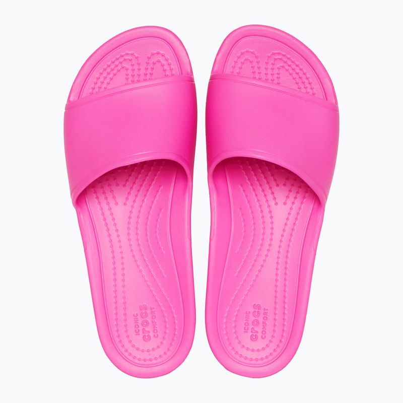 Dámske šľapky Crocs Kadee Slide electric pink 12